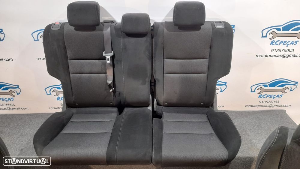 .BANCO BANCOS TECIDO VELUDO HONDA CIVIC VIII 8 MK8 FN2 FN 2 S TYPE STYPE FRENTE FRONTAL TRASEIRO TRÁS AIRBAG - 6