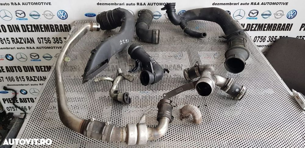 Furtun Conducta Aer Turbo Intercooler Citroen C6 Peugeot 407 506 2.7 Hdi - 4