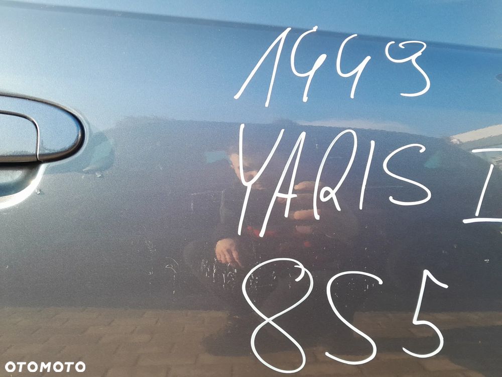 TOYOTA YARIS I LIFT DRZWI PRAWE PRZEDNIE PRAWY PRZÓD 5D KOLOR: 8S5 POMORSKIE - 5