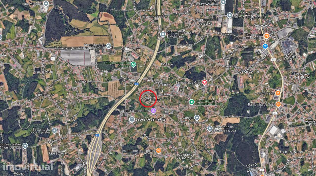 Lote para construção de moradia geminada em Grijó - Grande imagem: 5/5
