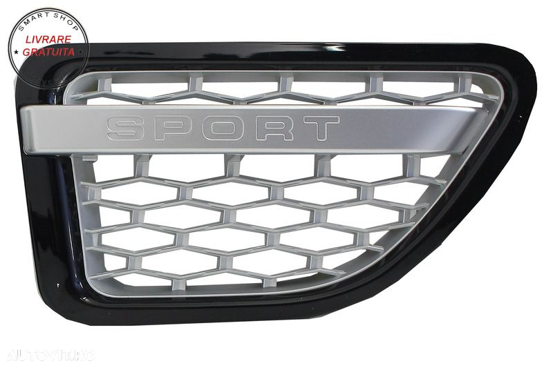 Ansamblu Grila Centrala si Grile Laterale Land Range Rover Sport L320 (2005-2008) - livrare gratuita - 7