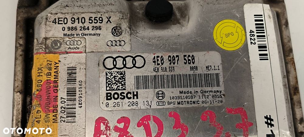 MODUŁ AUDI A8 D3 4E0907560 - 2