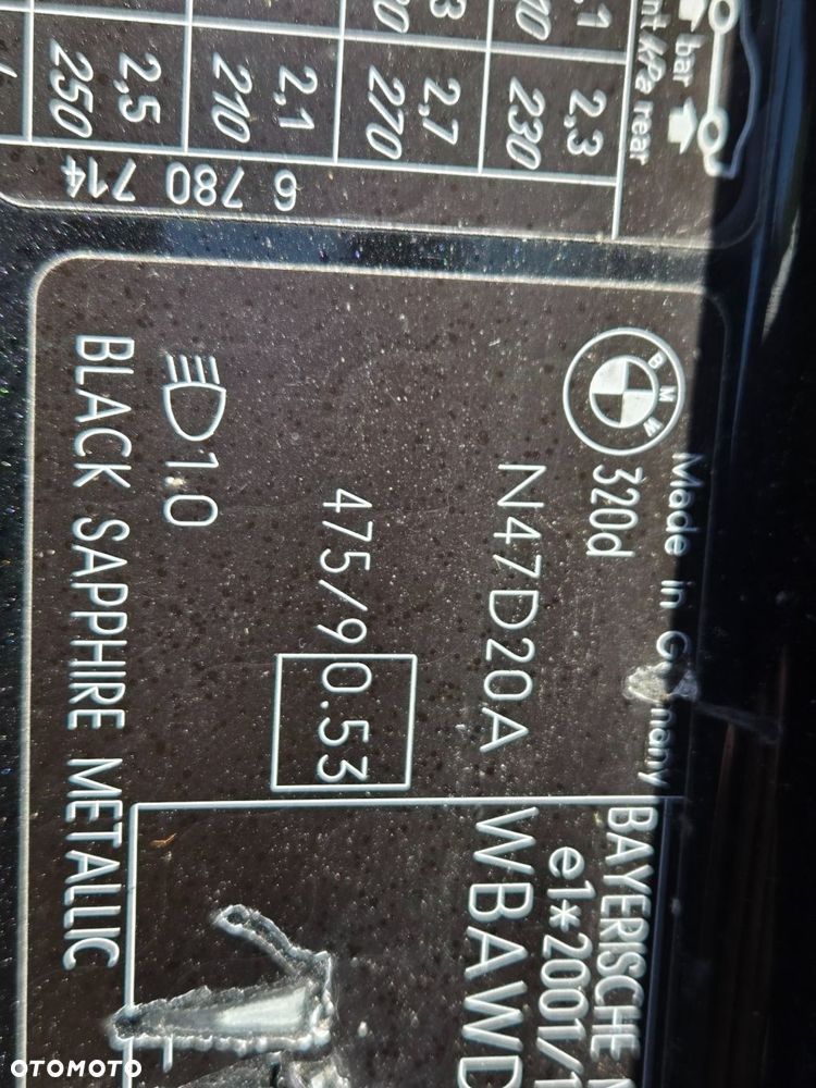 LISTWA PRAWA BMW E92 M PAKIET BLACK SAPPHIRE - 9