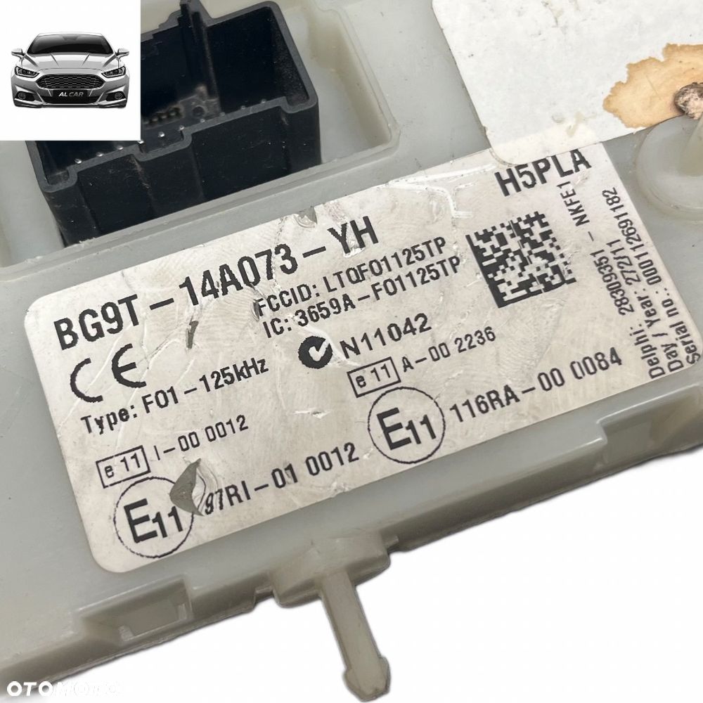 SKRZYNKA BEZPIECZNIKÓW BSI FORD MONDEO MK4 LIFT BG9T-14A073-YH - 2