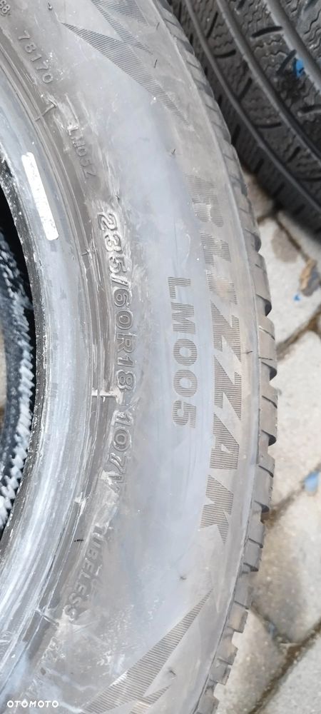 235/60/18 bridgestone blizzak lm005 - 3