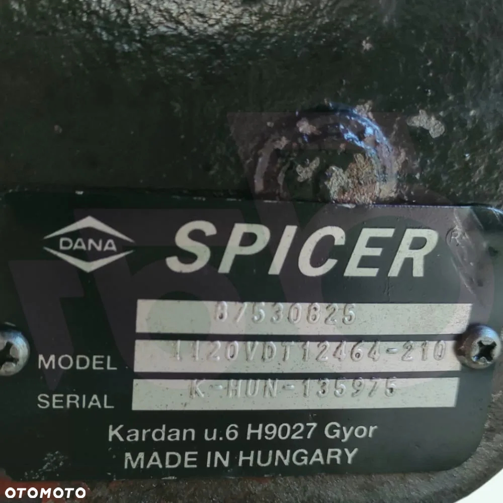 Skrzynia Powershift Dana Spicer 87530825 Manitou MLA 628 - 17