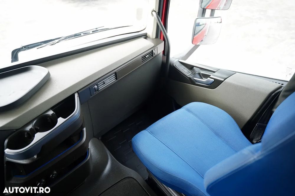 Volvo FH 460 / COMBINAT TANDEM / 120 M3 / TRANSITION / I-SAVE / I-PARK COOL / DIRECȚIE CU RIDICARE AXLE / WIELTON / CORTINĂ ARMATĂ - 34