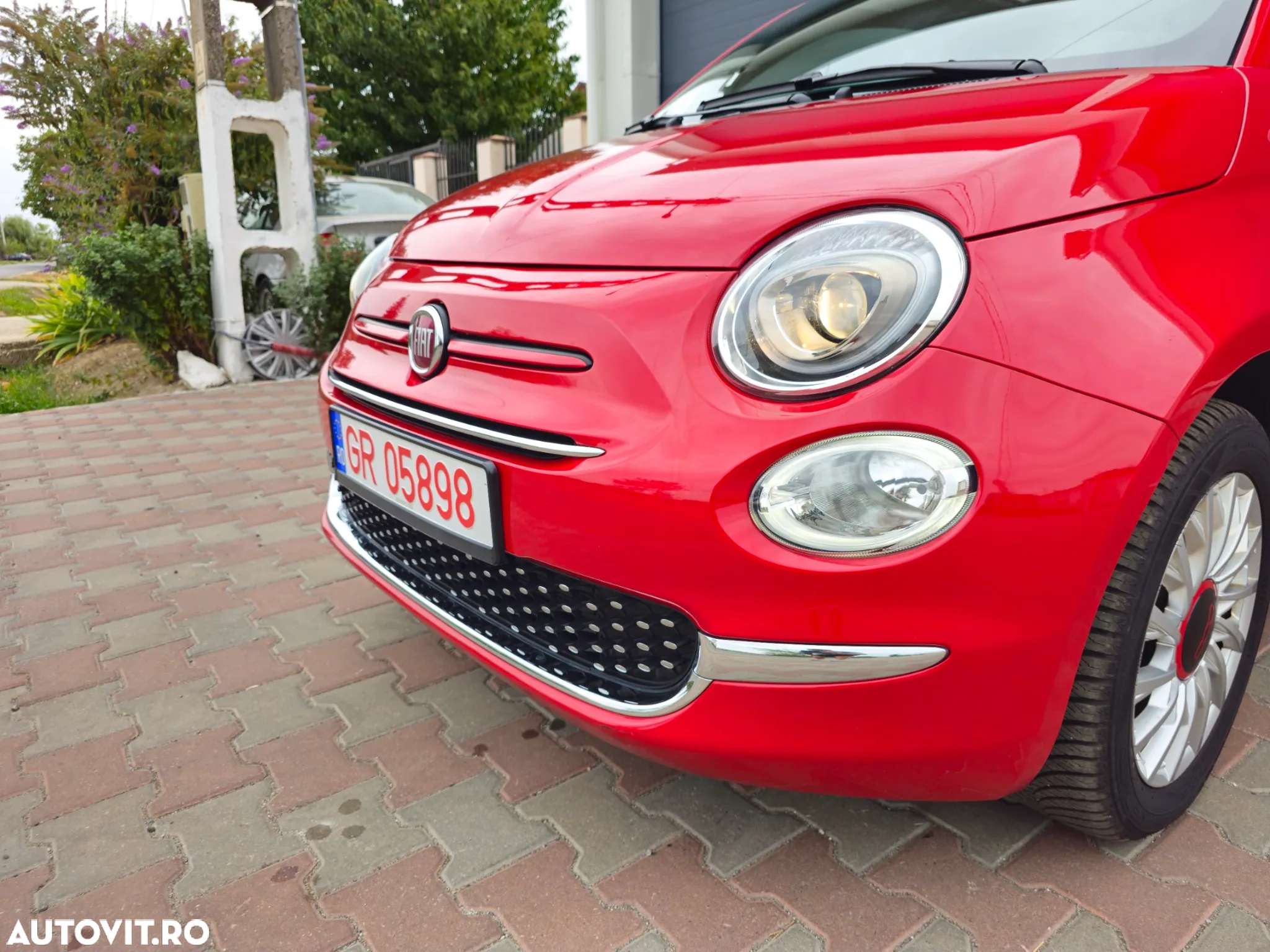 Fiat 500 Cabrio MHEV 1.0 Red - 9
