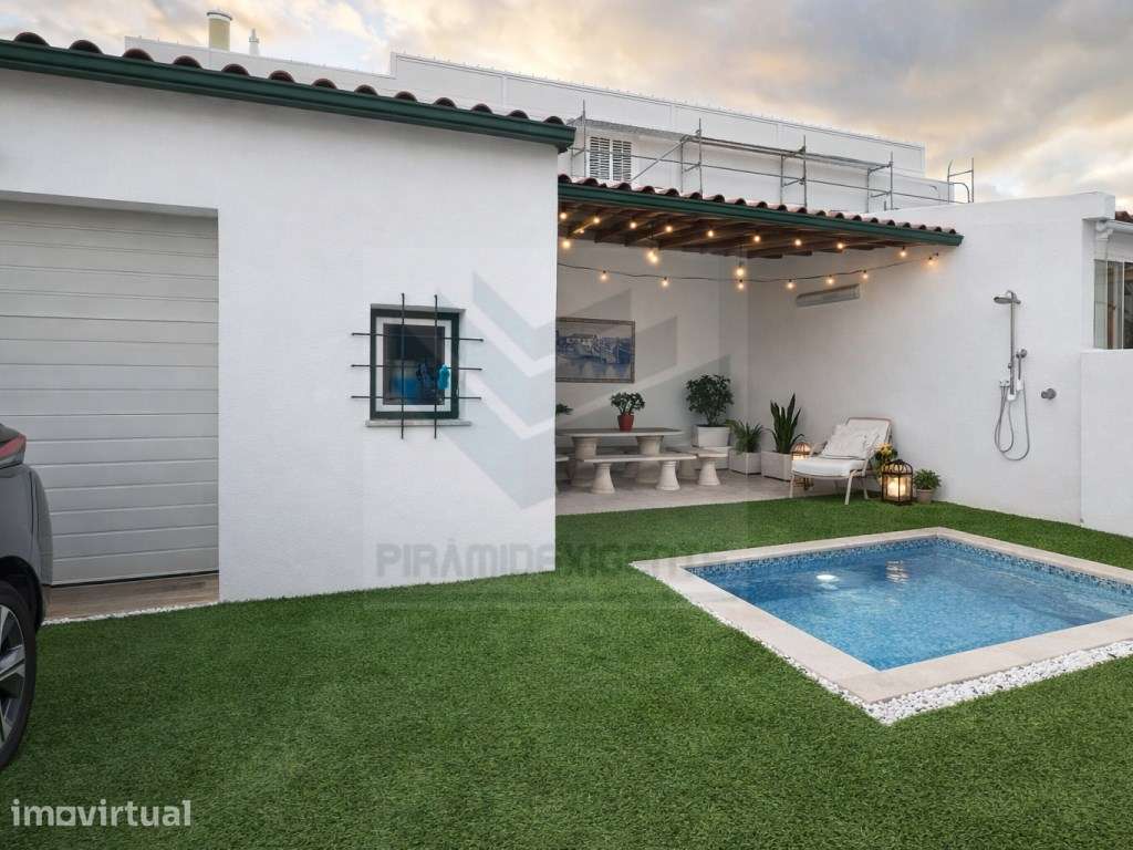 MORADIA T4+1, CAVE 76m2, SÓTAO, GARAGEM, GAIO - MOITA - Grande imagem: 2/51