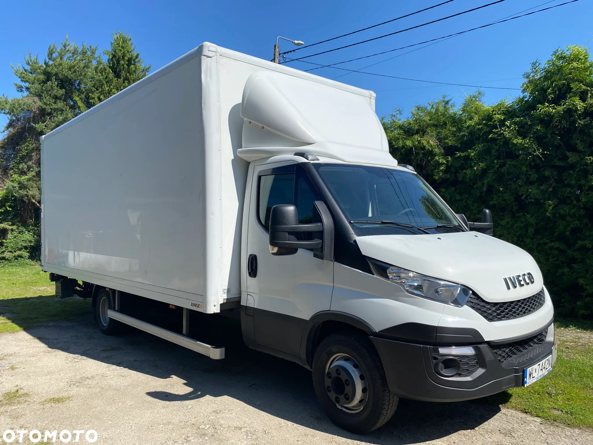 Iveco Daily 72C17, Kontener 6.08m, 2017, 15 Palet, Winda 1000KG, DMC 7.200kg kat.C 3.0 170KM - 3