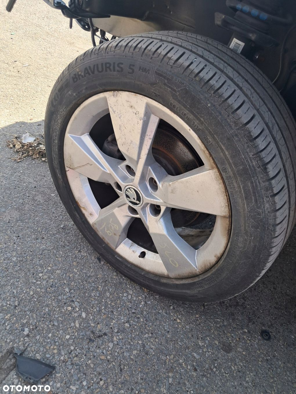 VW SKODA SEAT AUDI Felgi aluminiowe 7Jx17" 5x112 ET40 - 3