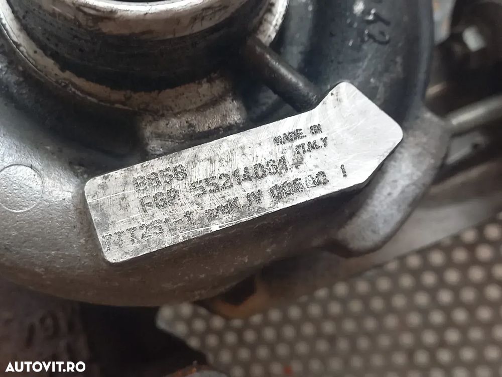 Turbo Turbina Fiat Doblo Multipla Stilo Bravo Alfa Romeo 147 1.9 Jtd Cod  - Dezmembrari Arad - 6