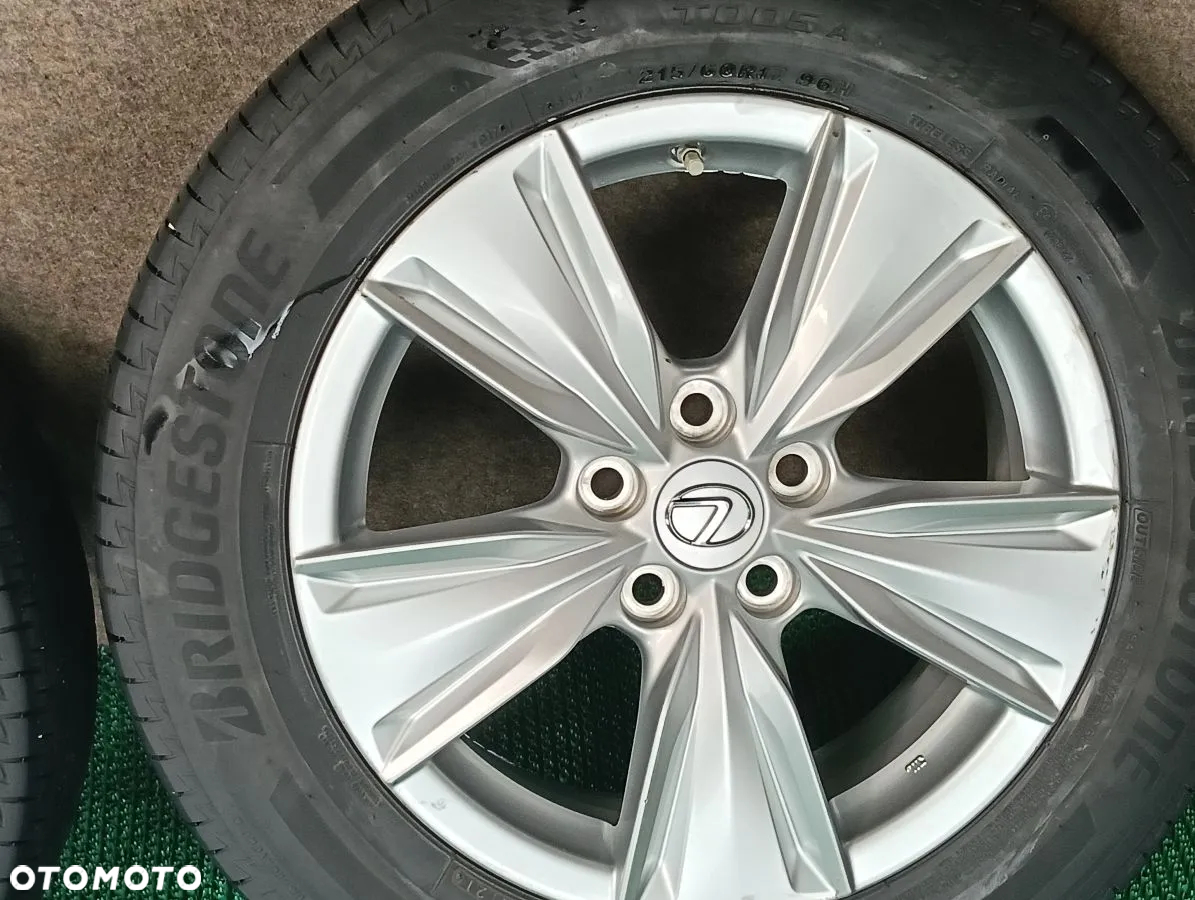 LEXUS UX od 2019r Koła z Oponami Letnimi 215/60R17 BRIDGESTONE 21r - 5