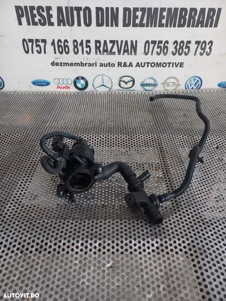 Corp Termostat Vw Seat Skoda 1.4 Tsi Motor CAX Cutie 6+1 LHY Cod 03CC Golf Jetta Tiguan Octavia Leo - 2