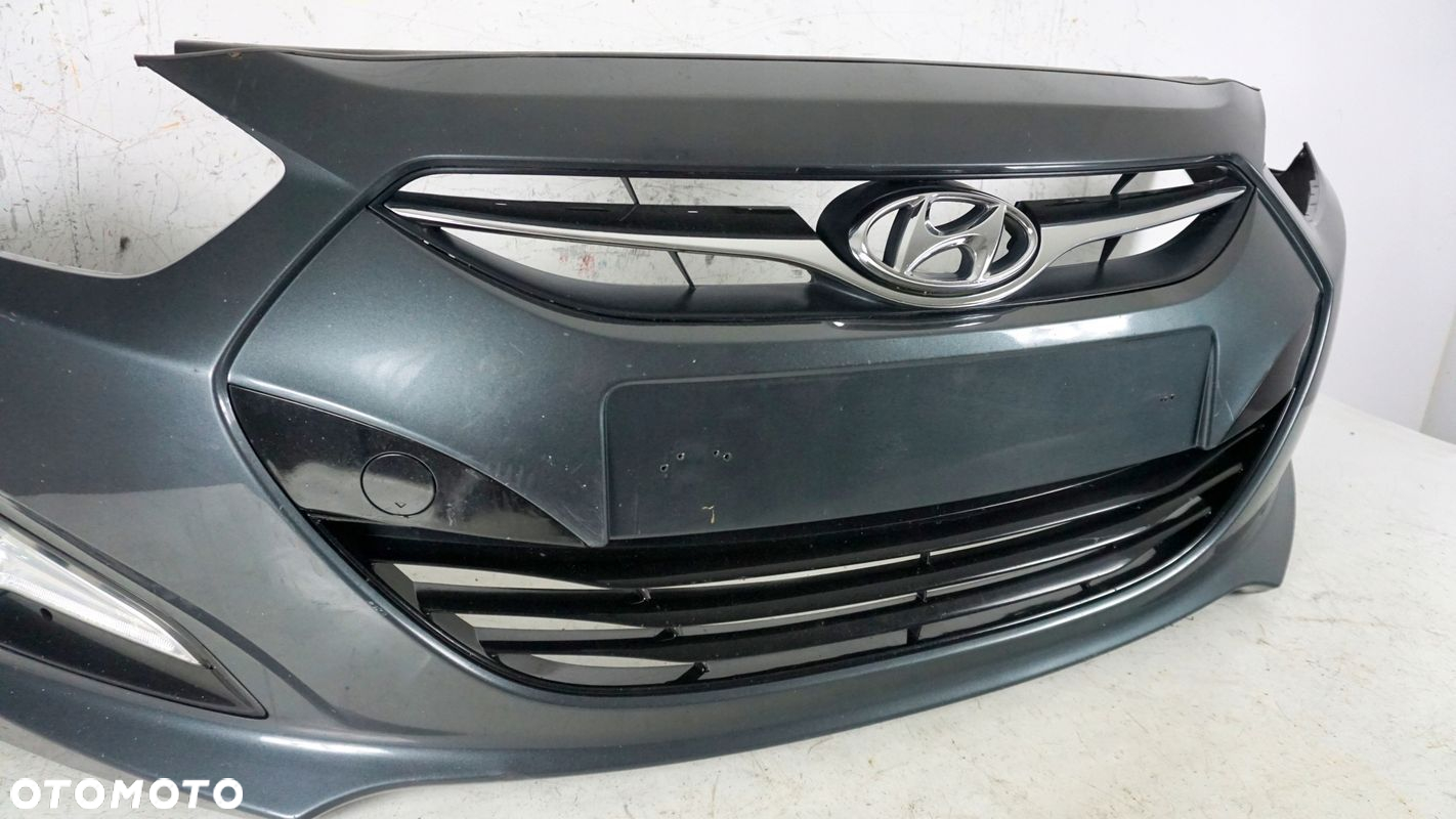 ZDERZAK PRZÓD PRZEDNI HYUNDAI I40 11-14 S6G ATRAPA HALOGEN 2011-2014 - 2