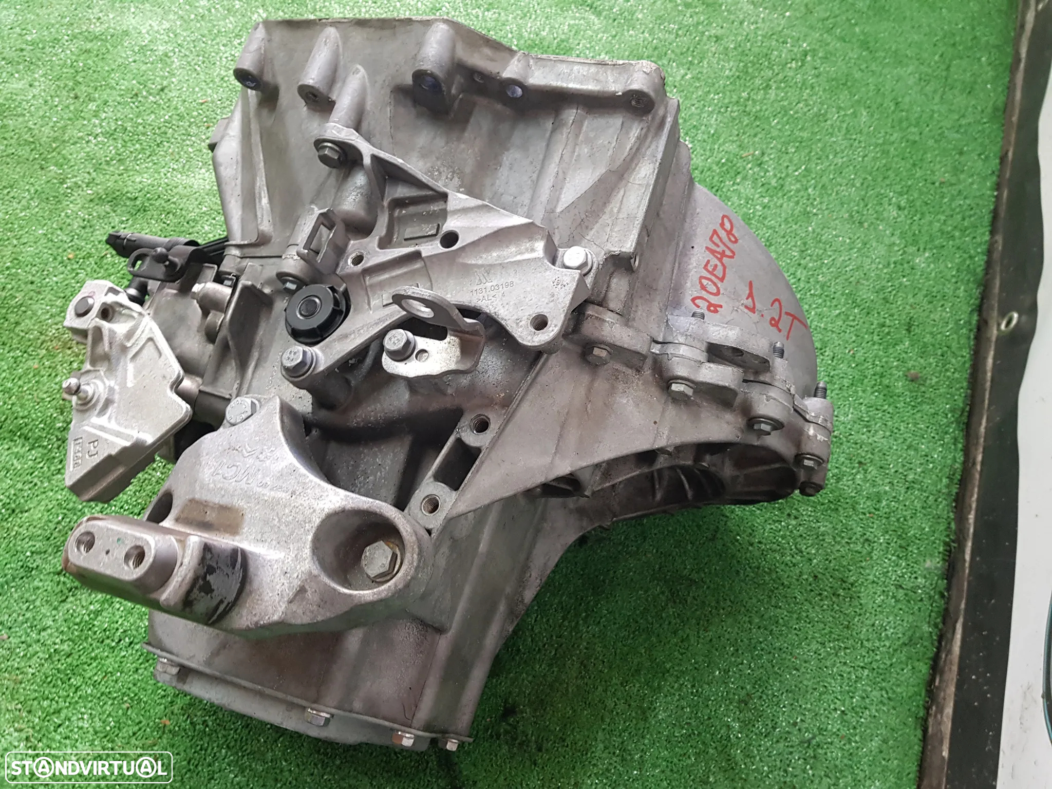 Caixa de 6 velocidades Peugeot 3008 II 5008 II 308 1.2 12V turbo E-THP DS3 DS4 referencia 20EA78 - 4