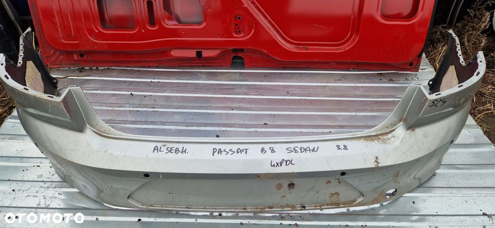 Zderzak Tył Volkswagen Passat B8 Sedan Przed Lift 2014-2019r - 1
