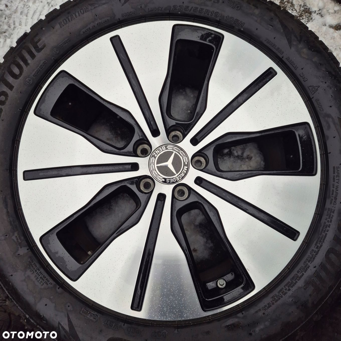 ZIMA KOŁA 19 MERCEDES EQC A293 GLC W253 ML W163 W164 W166 235/55 R19 - 4