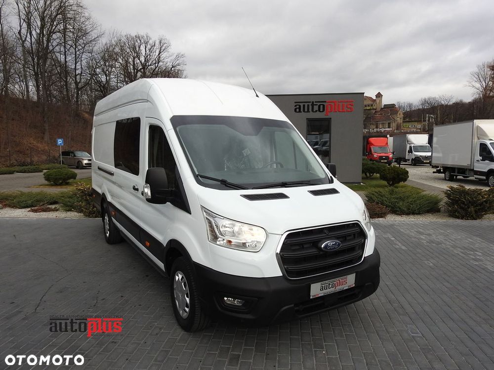 Ford TRANSIT FURGON BRYGADÓWKA  6 MIEJSC TEMPOMAT KLIMATYZACJA  185KM - 2