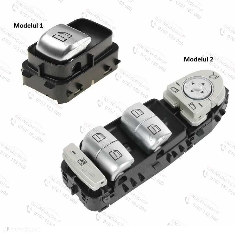 Butoane geamuri electrice Mercedes Benz C,E,S Class GLC  W205 W213 W222 W253
