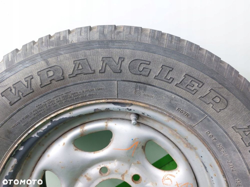 Koło stalowe 1 sztuka Renault Master 2003-2010 16" 7J ET38 225/35 R16C - 5