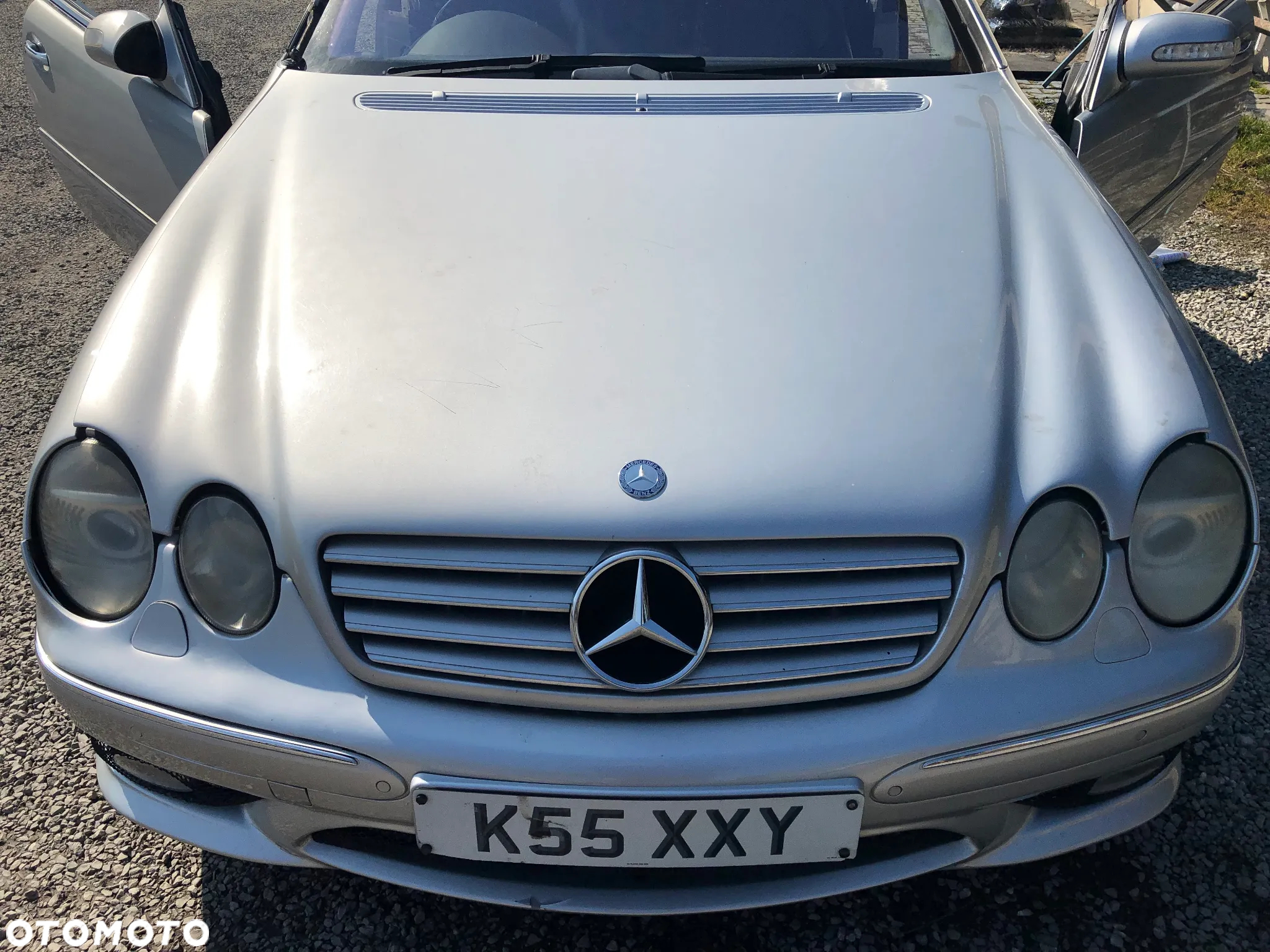 Maska Zderzak Reflektory Błotniki Wzmocnienie Belka Pas Przedni Lampy Mercedes CL500 CL600 W215 C215 Przyszowice - 12
