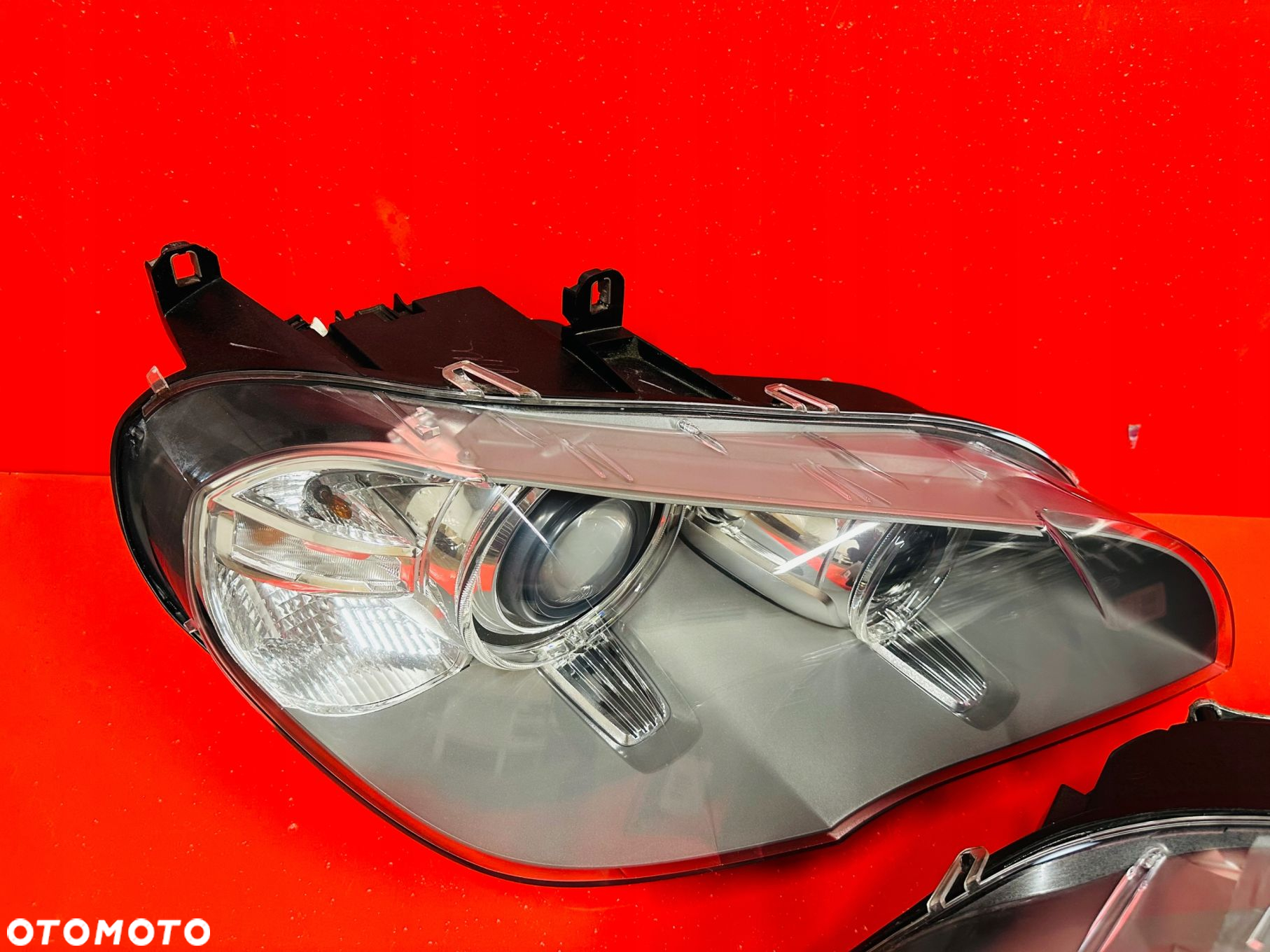 LAMPY BMW X5 E70 LCI LIFT BI XENON KOMPLETNE BDB EUROPA IDEALNE - 3