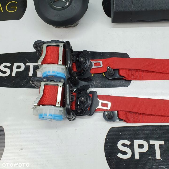 MERCEDES W117 CLA AMG LIFT  DESKA ROZDZIELCZA KONSOLA KOKPIT PULPIT PODUSZKI AIRBAG AIR BAG PASY KIT SET - 11