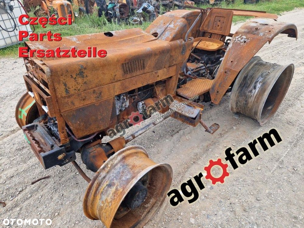 Case 633 A części, skrzynia biegów, silnik, most - 4