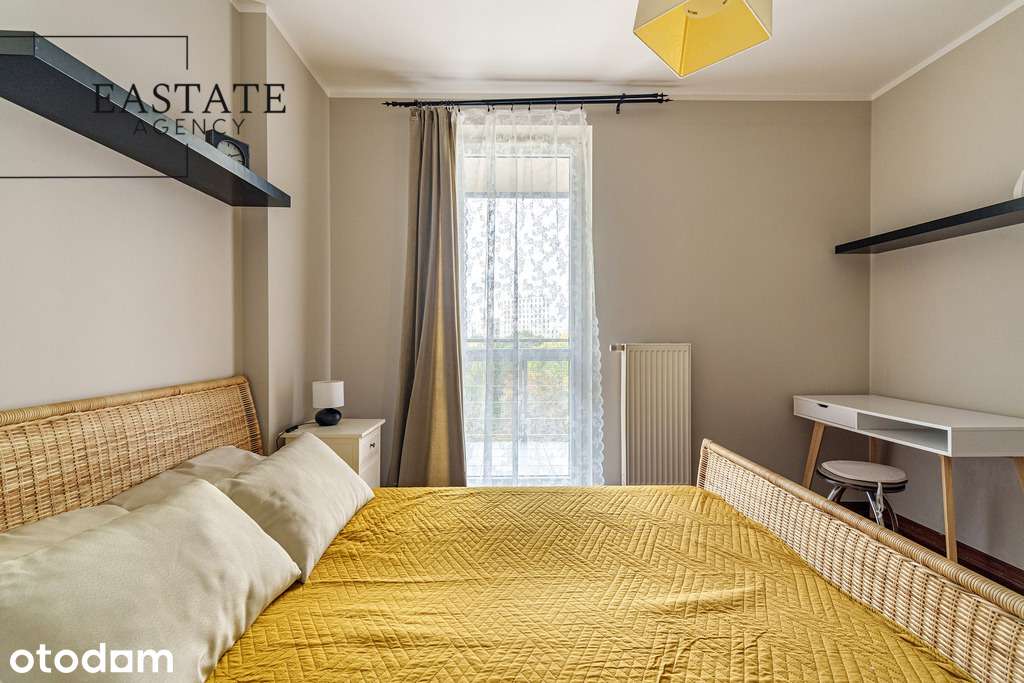Balkon, Parking, Zamknięte Osiedle, Metro-8min!