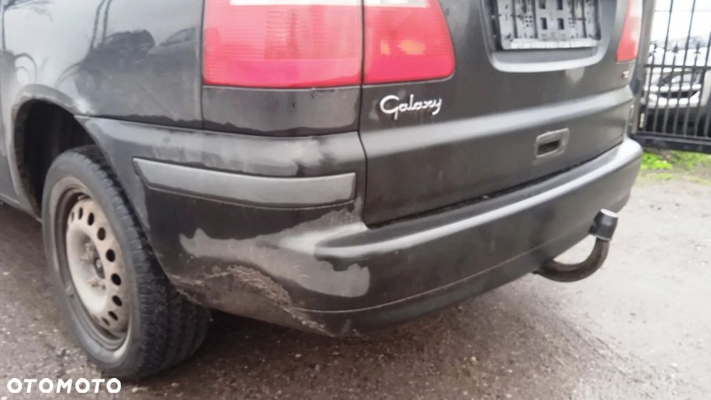 Zderzak tył Ford Galaxy MK1 Lift 1.9 TDI 2003 czarny - 2