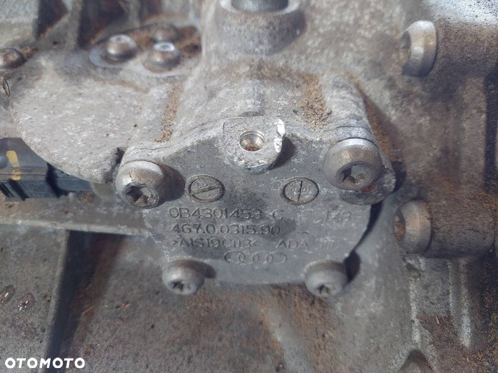 SKRZYNIA BIEGÓW USZKODZONA AUDI Q5 8R 2.0 TDI QUATTRO KWT 0B4301453C - 5