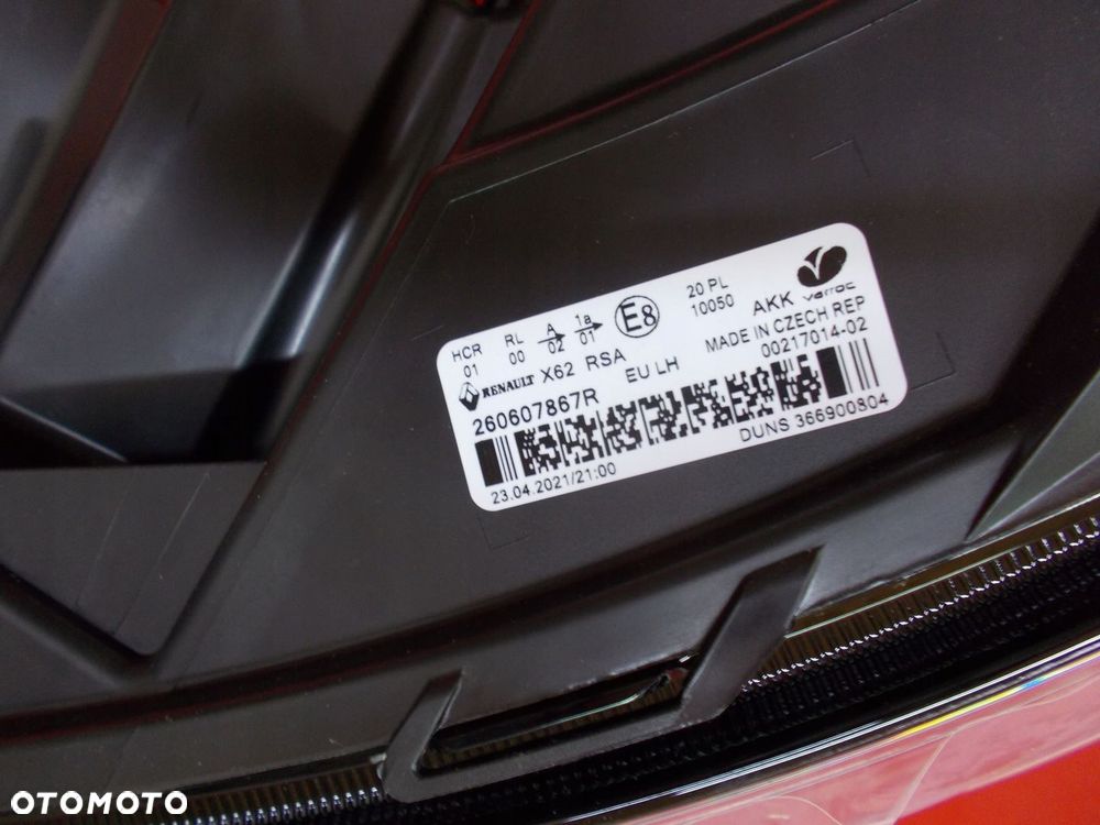 RENAULT MASTER IV 19-25 260607867R LAMPA LEWA PRZÓD PRZEDNIA NOWA ORYGINAŁ - 4