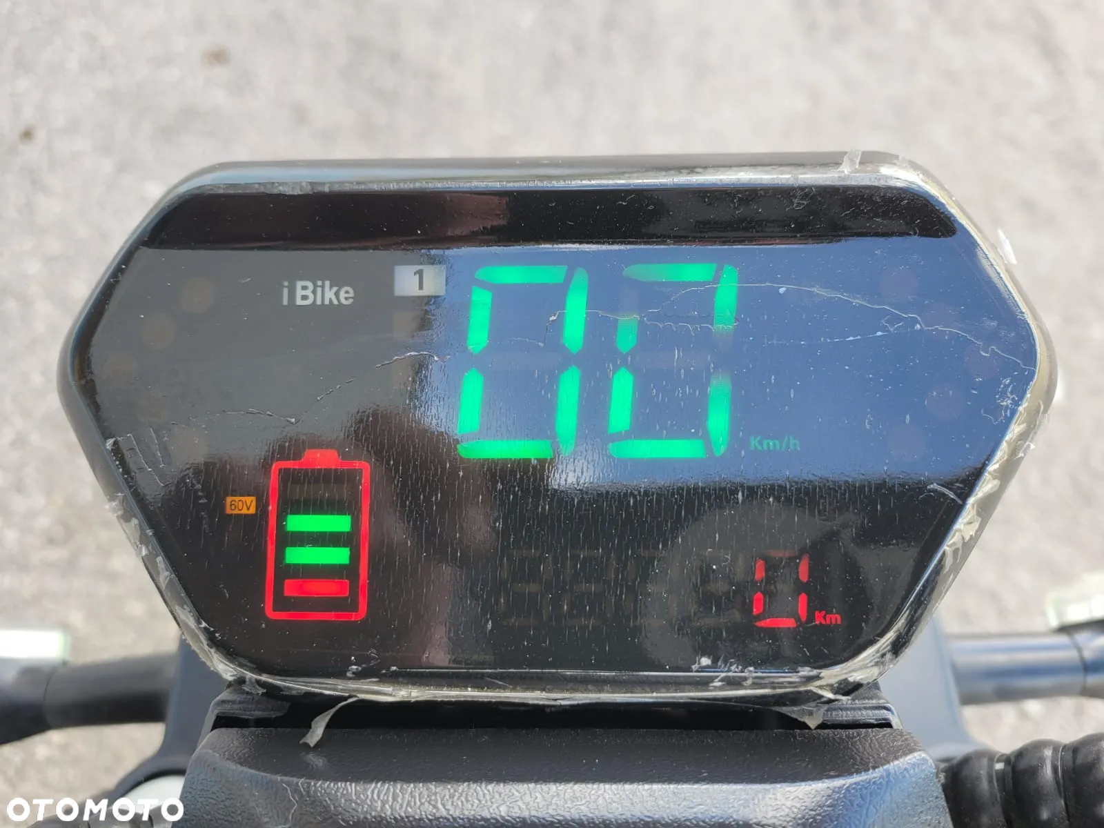 Skuter elektryczny o wyglądzie ścigacza Dostępne Również Hulajnogi  iBike Big Chopper - 5