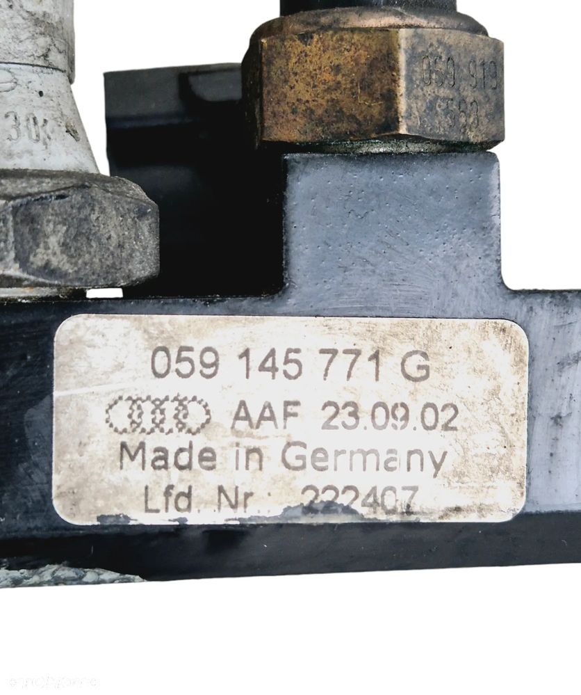 PRZEWÓD OLEJU SMAROWANIA TURBINY CZUJNIK AUDI A4 B6 | AUDI A6 C5 | VW PASSAT B5 FL 2.5TDI 059145771G LUB 059145771K - 14