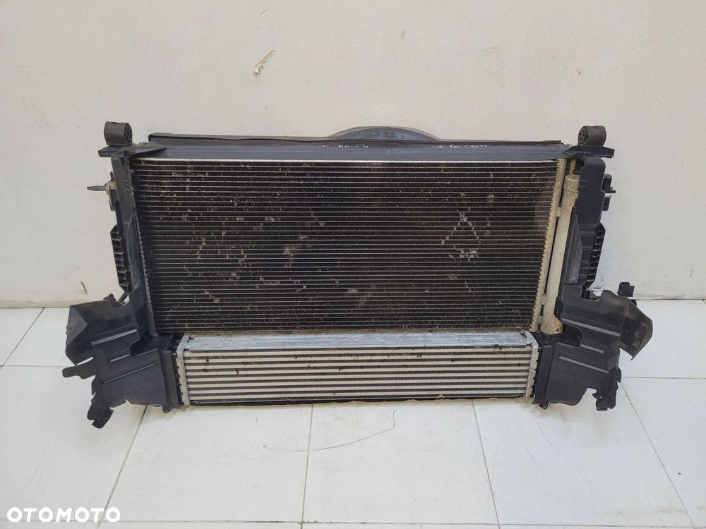 opel astra k 1.4 t 1.6 cdti komplet chłodnic chłodnice wentylator 13356651 - 1