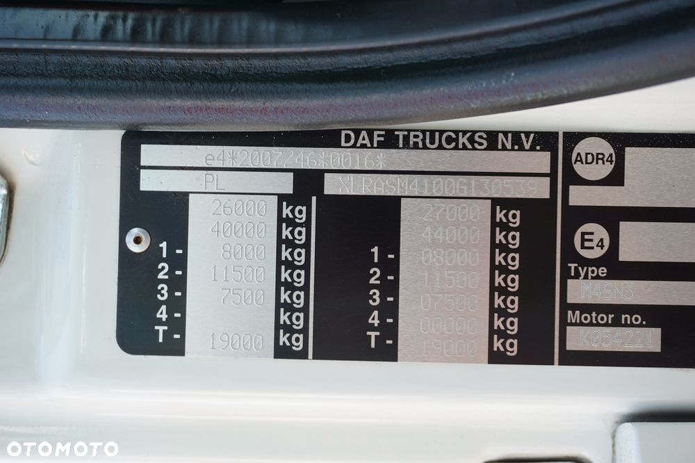 DAF / CF / 400 / ACC / EURO 6 / PRZEWOZU NAPOJÓW / OŚ SKRĘTNA - 11