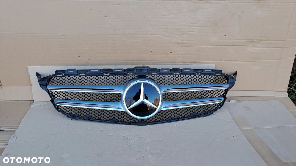 MERCEDES C W205 A205 205 GRILL ATRAPA CHŁODNICY A2058803783 ZNACZEK RADAR A2058803783, A2058800183, A2058800783 - 1
