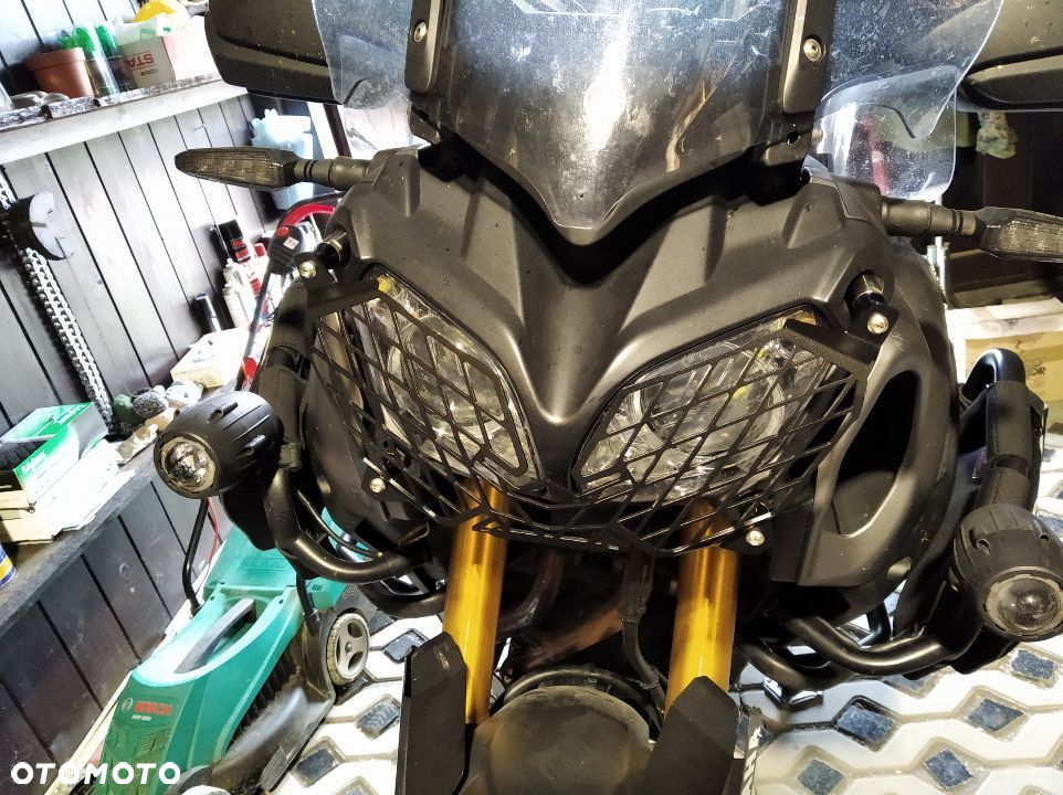 oslona lampy grill reflektora YAMAHA SUPER TENERE 1200 XT1200 xtz1200 z ze mt09 headlamp grille head lamp front 2010 2011 2012 2013 2014 2015 2016 2017 2018 2019 2020 2021 2022 2023 2024 - 4