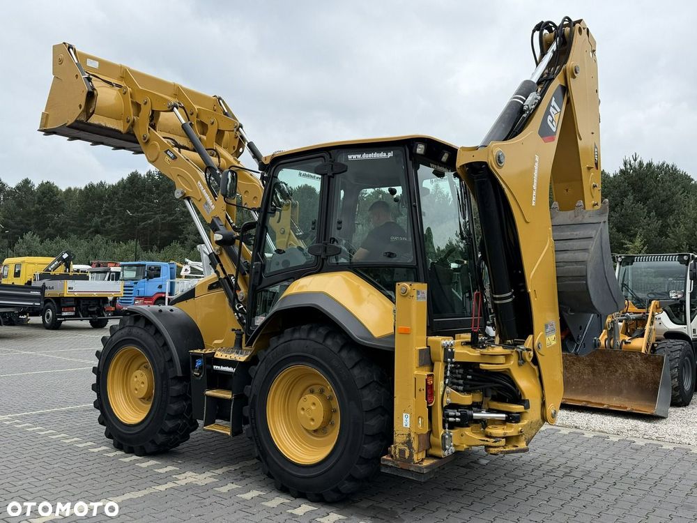 Caterpillar 444F Sterowanie na Joystickach Klima FULL OPCJA - 13