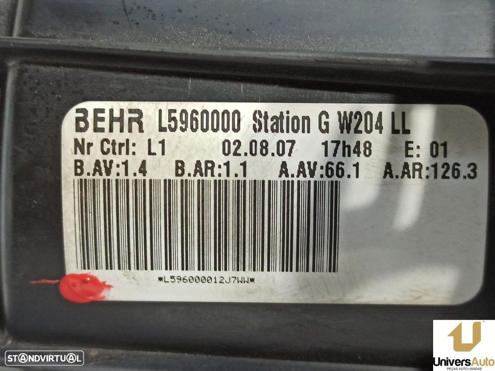 MOTOR SOFAGEM MERCEDES CLASE C (W204) BERLINA C 220 CDI BLUEEFFICIENCY (204.002) - 6