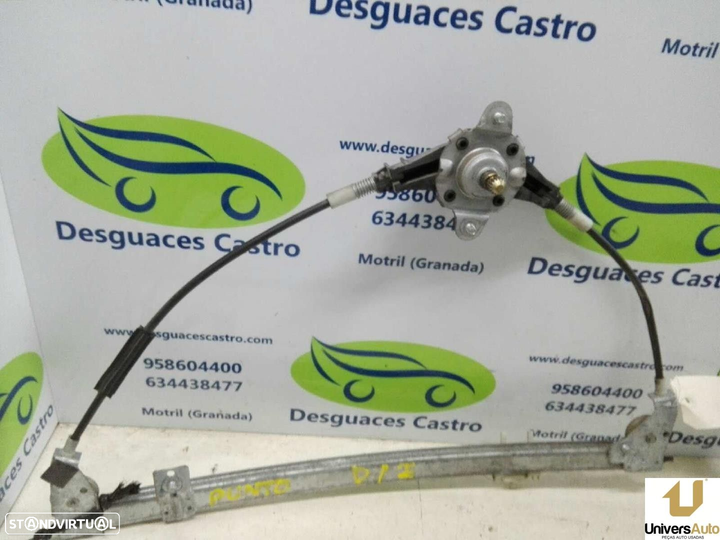 ELEVADOR DE VIDRO FRONTAL ESQUERDO FIAT PUNTO 1997 -176A3000 - 2