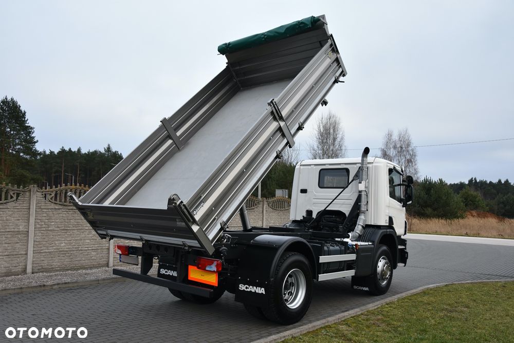 Scania P250 WERSJA OFFROAD / WYWROTKA 3-STRONNA / BLOKADA MOSTU / TYŁ RESOER / P.NOWA / 18 TYŚ KM PRZEBIEGU! / SALON PL / - 21