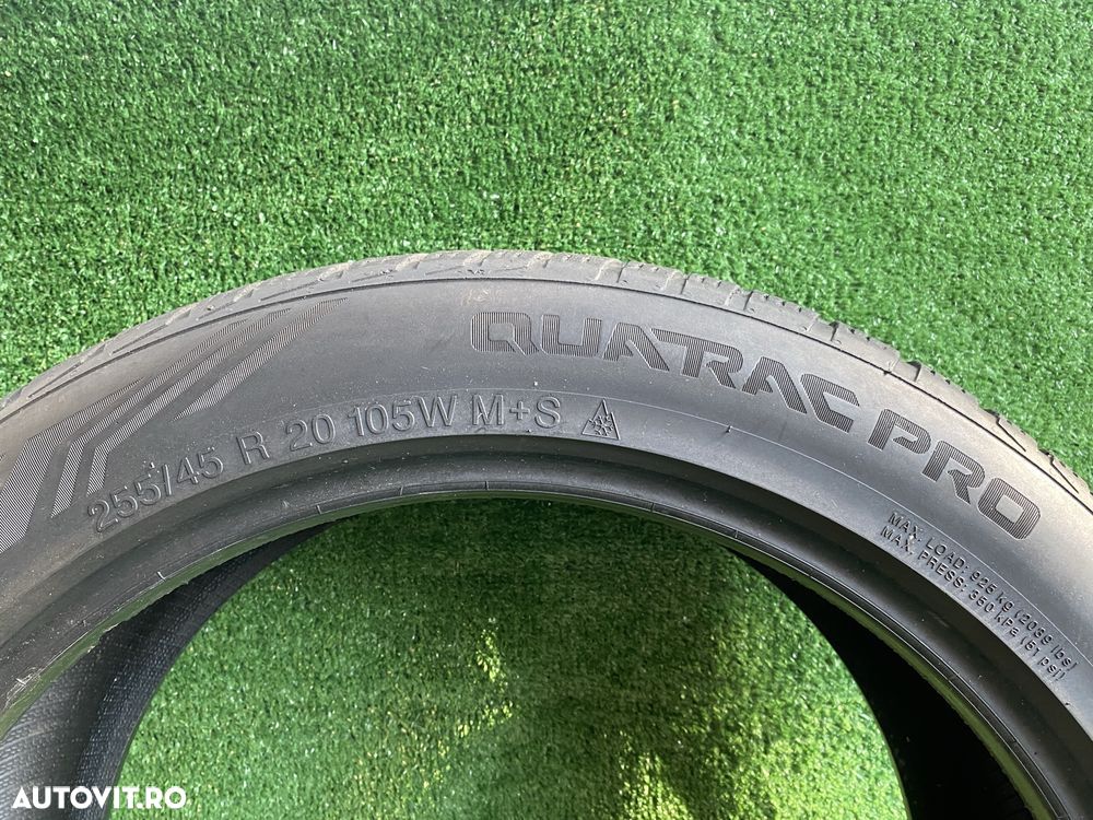 Set 4 anvelope All season 255 45 20 VREDESTEIN QUATRAC PRO 5-6 mm - 5