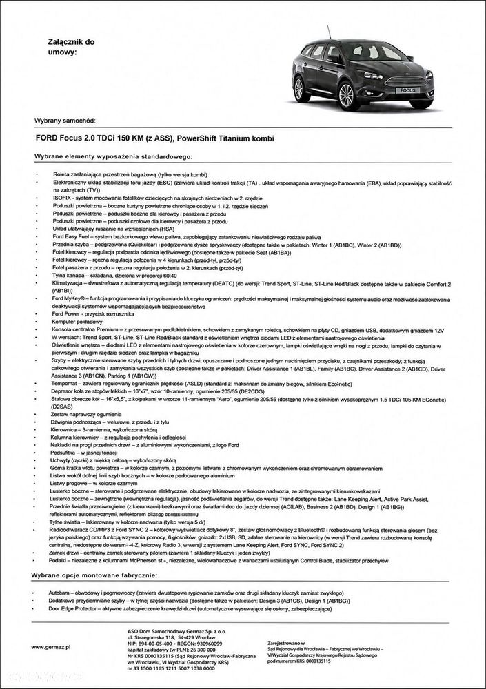 Ford Focus 2.0 TDCi Titanium ASS PowerShift - 15