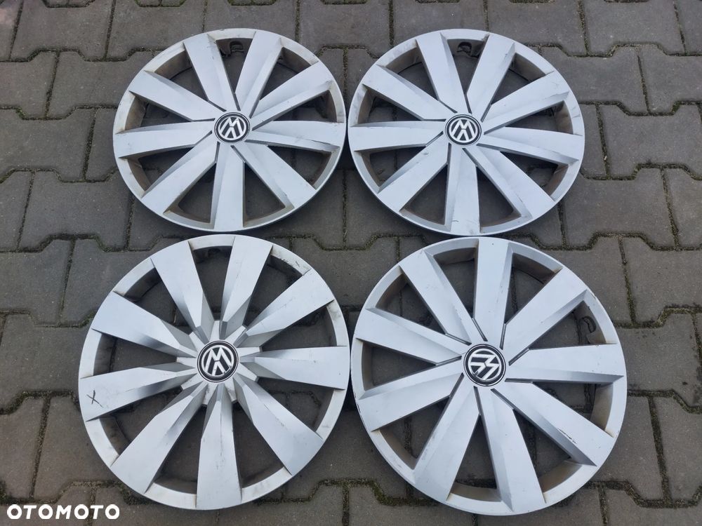 VW TIGUAN KOŁPAK KOŁPAKI ORYGINAŁ R16 5TA601147A KOMPLET - 1