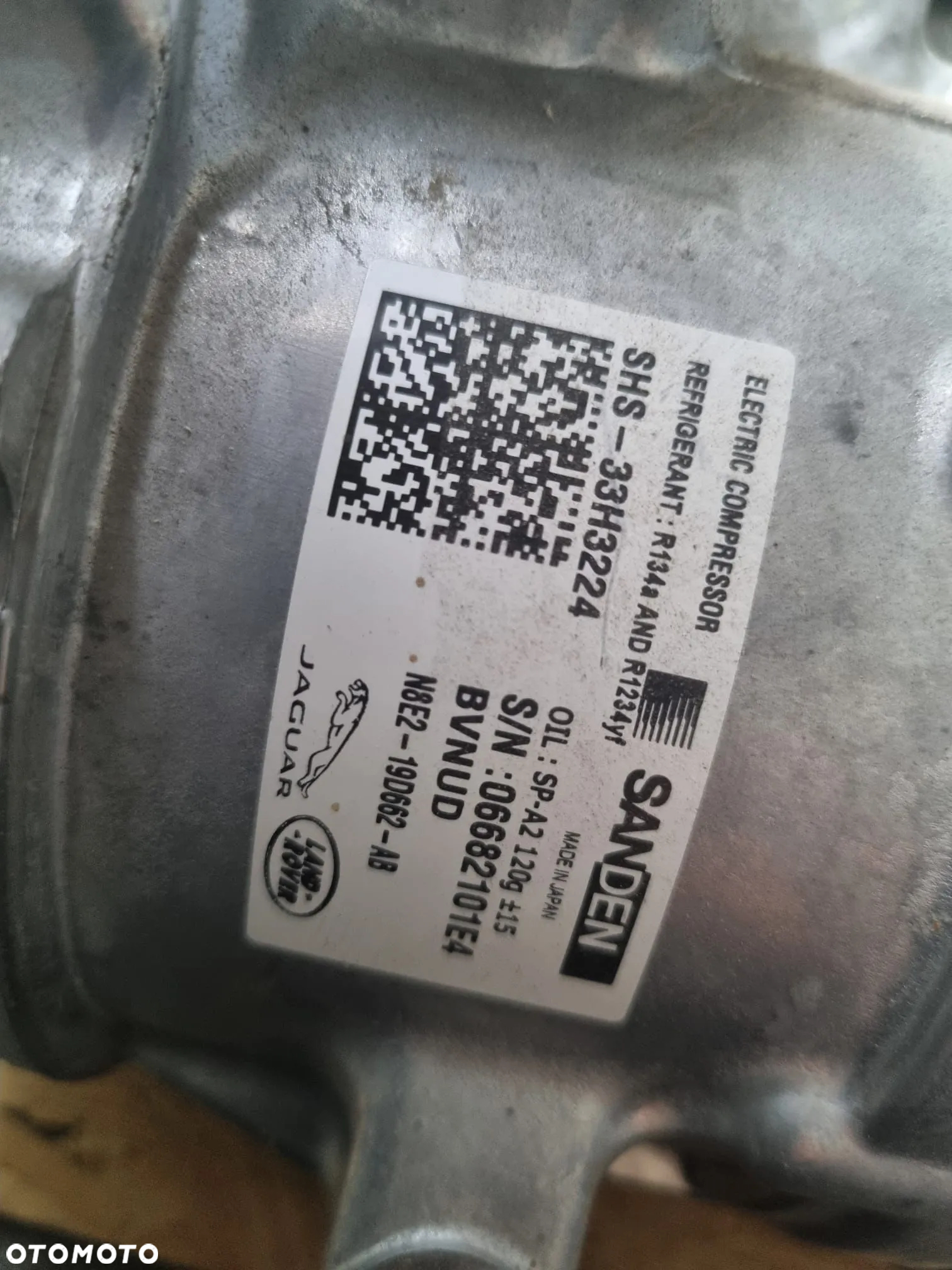 RANGE ROVER SPORT L461 KOMPRESOR KLIMATYZACJI N8E2-19D662-AB HYBRID - 2