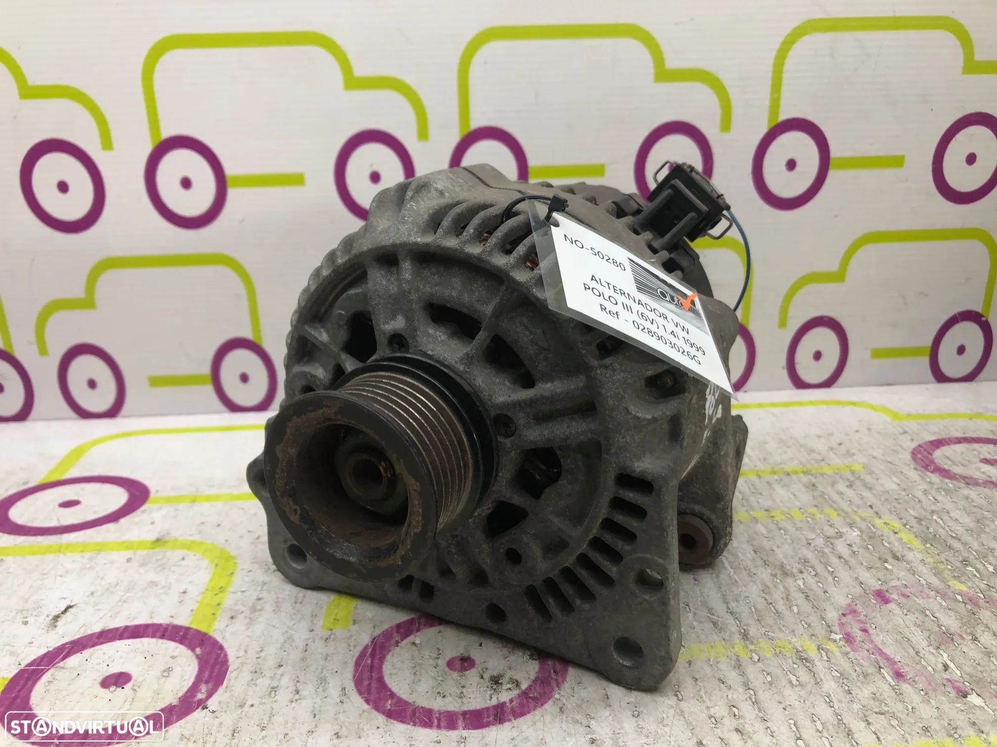 Alternador VW SHARAN, FORD GALAXY, SEAT ALHAMBRA Ref - 028903026G NO-50280 - 1