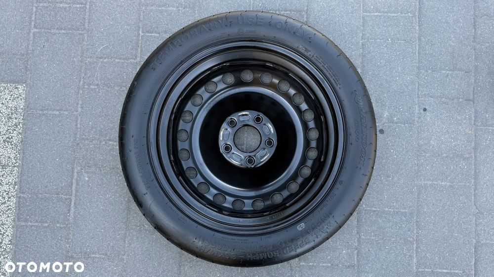Koło dojazdowe r16 5x108 125/70 Ford focus ST Jaguar Volvo dojazdówka felga Hankook S300 95M - 12