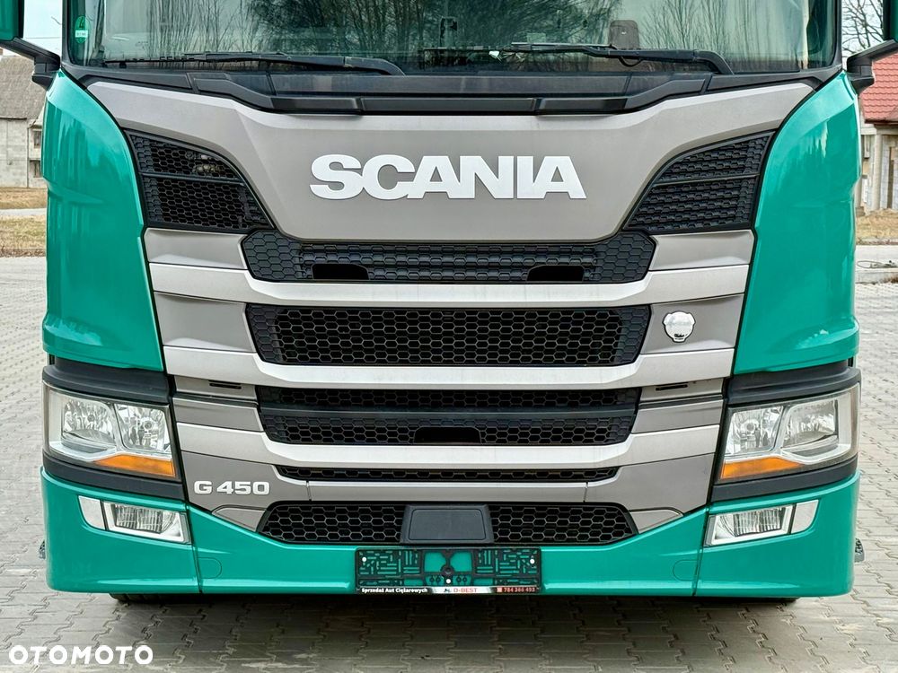 Scania G450 / RAMA DO ZABUDOWY / ROZSTAW 5.75 / AUTOMAT / SYPIALKA / 2019 ROK / 19 PALET - 11